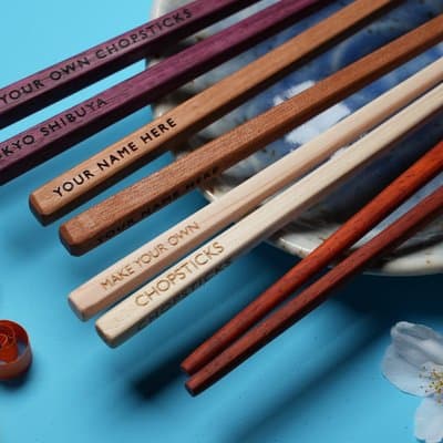 Tokyo: Make Your Own Chopsticks Shibuya 2