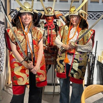 Sushi Making with Interactive Samurai Experience at JIN-ASAKUSA 5