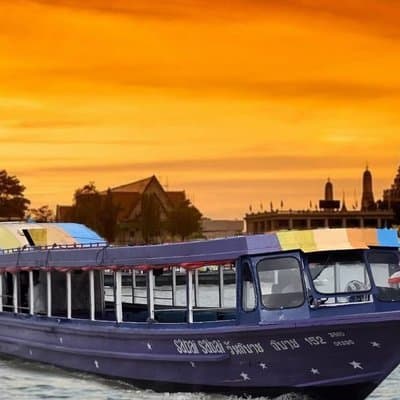 Unique and Scenic Slow Boat Tour from Bangkok to Ayutthaya 4.5 Hr