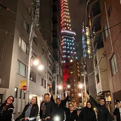 2-Hour Tokyo Night Bike Tour: Shibuya, City Lights & Tokyo Tower