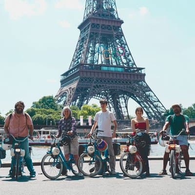 Paris in Vintage Solex - Latin Quarter, St-Germain & Eiffel Tower 4