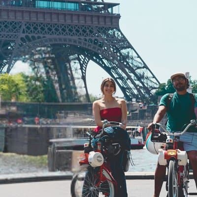 Paris in Vintage Solex - Latin Quarter, St-Germain & Eiffel Tower