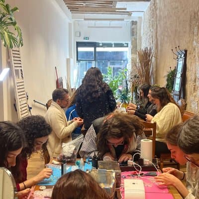 Paris 1e Duo Resin Jewelry Making Workshop