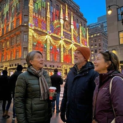 Private Walking Tour in New York Christmas Lights 3