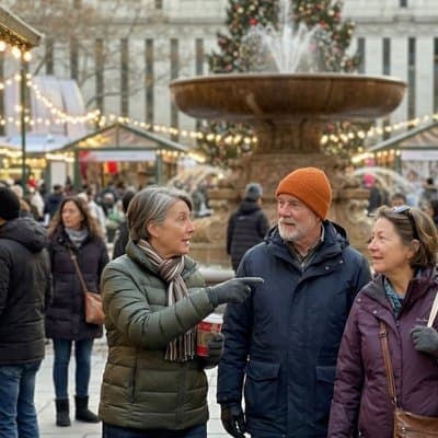 Private Walking Tour in New York Christmas Lights 4