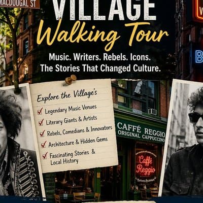 Greenwich Village Private Music, Art, & Culture Tour