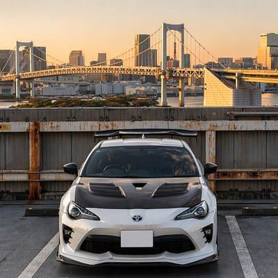Tokyo Daikoku JDM Car Meet Night Photography Tour