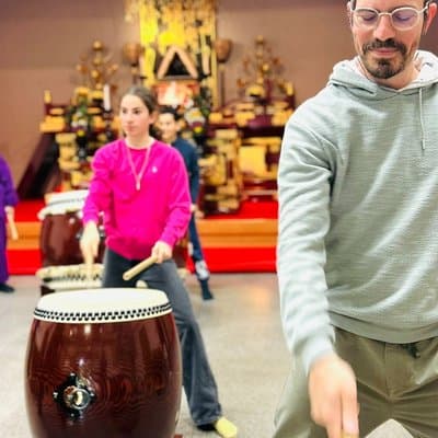 Taiko Drumming and Buddhist Chanting in a 700-Year Tokyo Temple 3